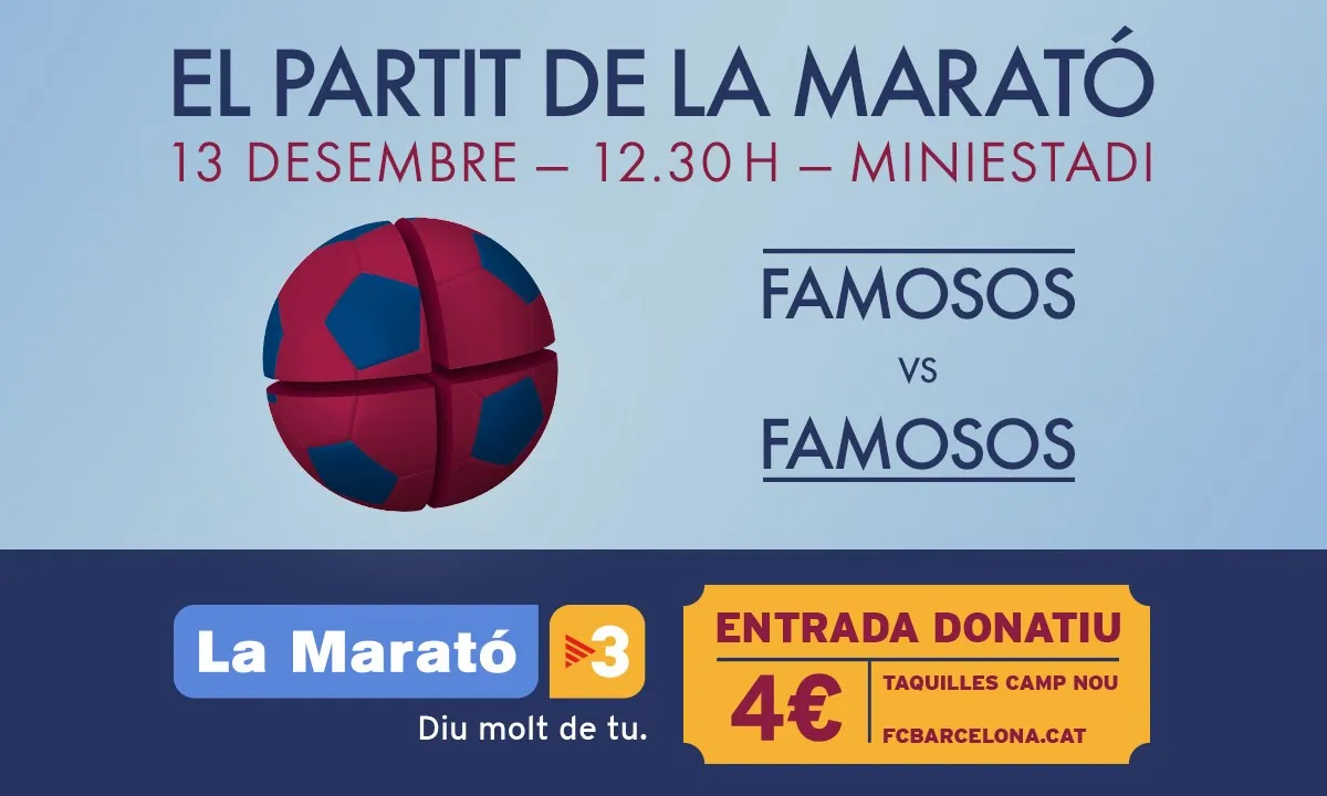 El partit dels famosos