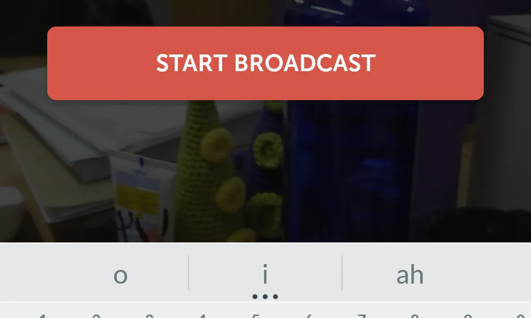 Començar una retransmissió via Periscope és molt senzill. 