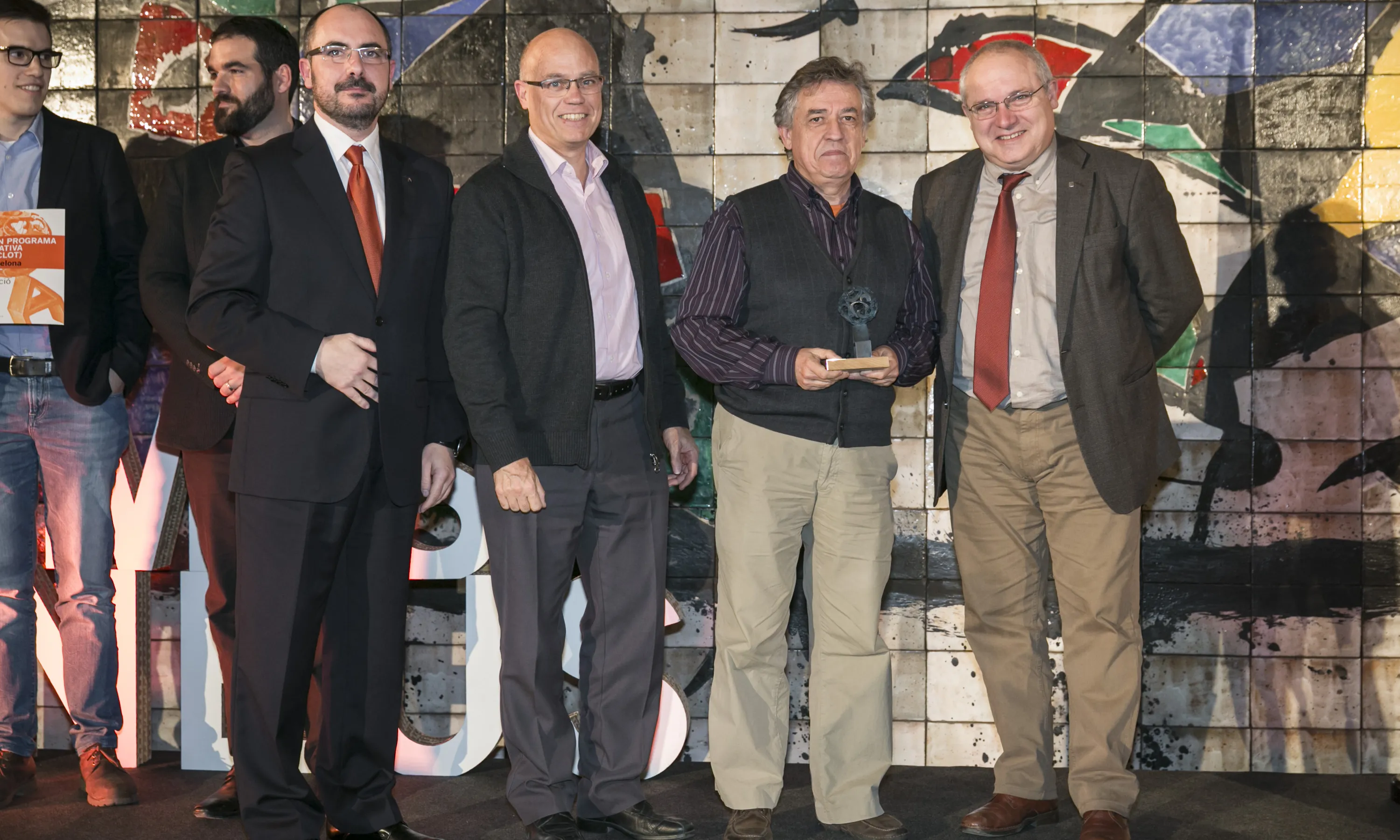 Connecta amb Xulius, d’Els Xulius de Sant Pere de Ribes, va guanyar el "Premi Mitjans de Comunicació" (foto: Toni Galitó)