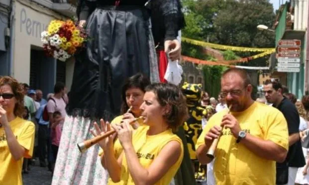 Festa del Roser a Sant Joan Les Fonts. Foto: Oficina de Turisme Sant Joan les Fonts