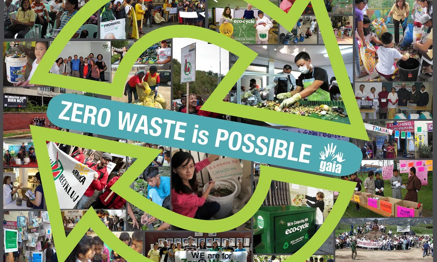 Les iniciatives Residu Zero estan agrupades en la Zero Waste International Alliance (GAIA) ( imatg : zwia.org) 