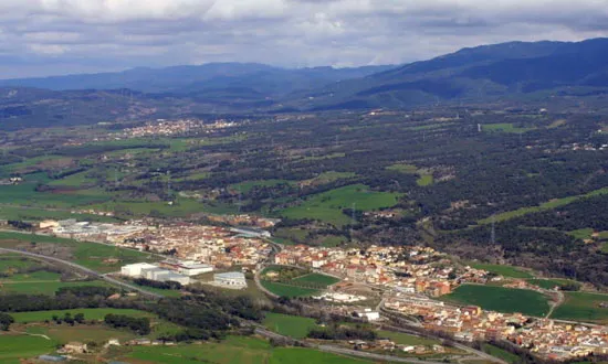 Imatge del paissatge de Centelles. Font: Ara o Mai per la defensa del territori