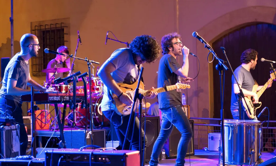 El grup Pearson en concert.    Font: Altafulla Bloc