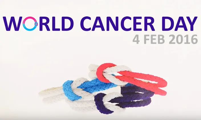 Campanya pel Dia Mundial del Càncer. Font. Cancer Research UK