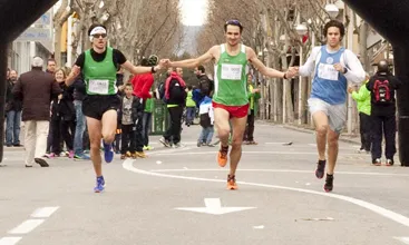 Cursa contra el càncer d'Oncolliga Girona.