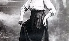 Fotografia de l'autèntica Margarita Xirgu (1888-1969).