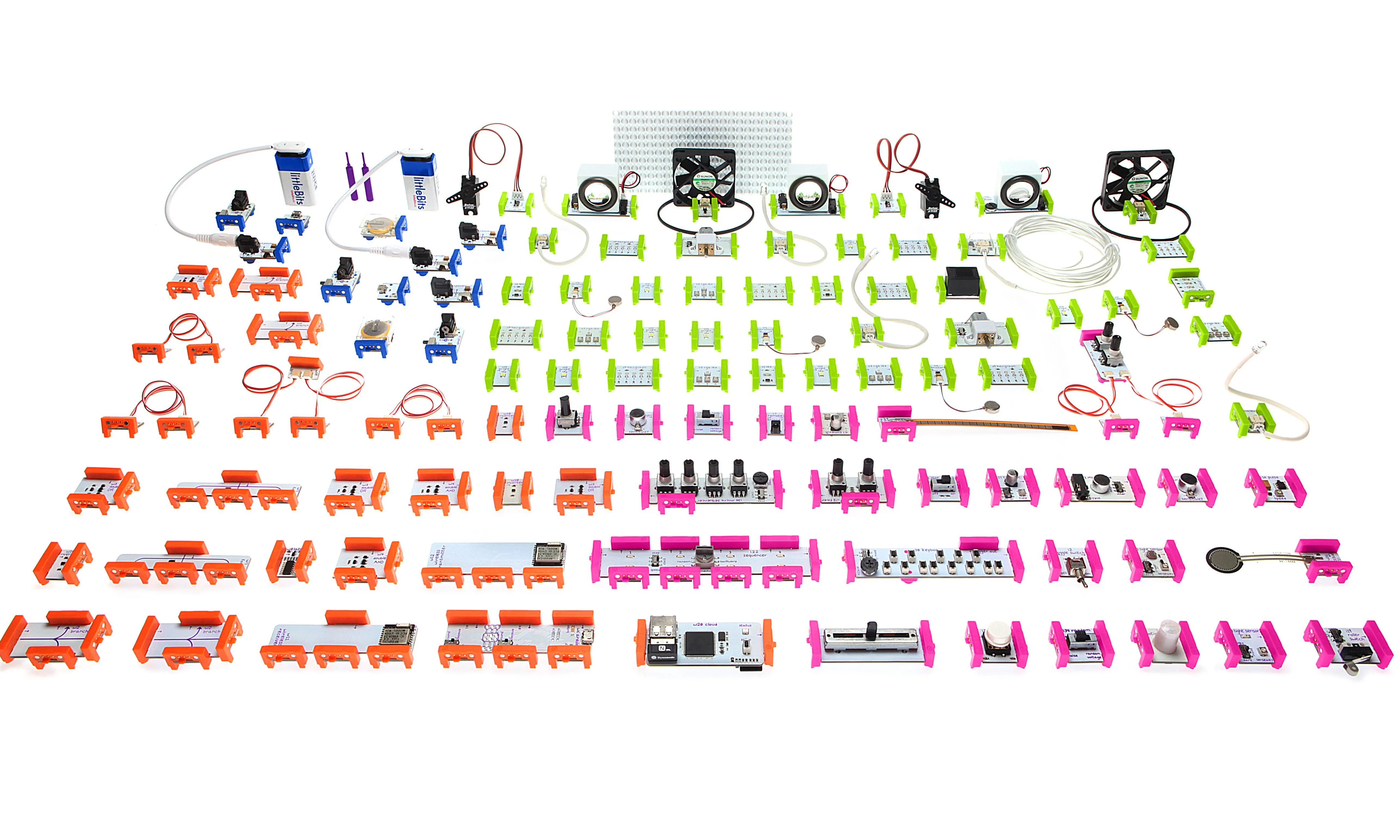 Mitjançant Little Bits podreu construir petits robots