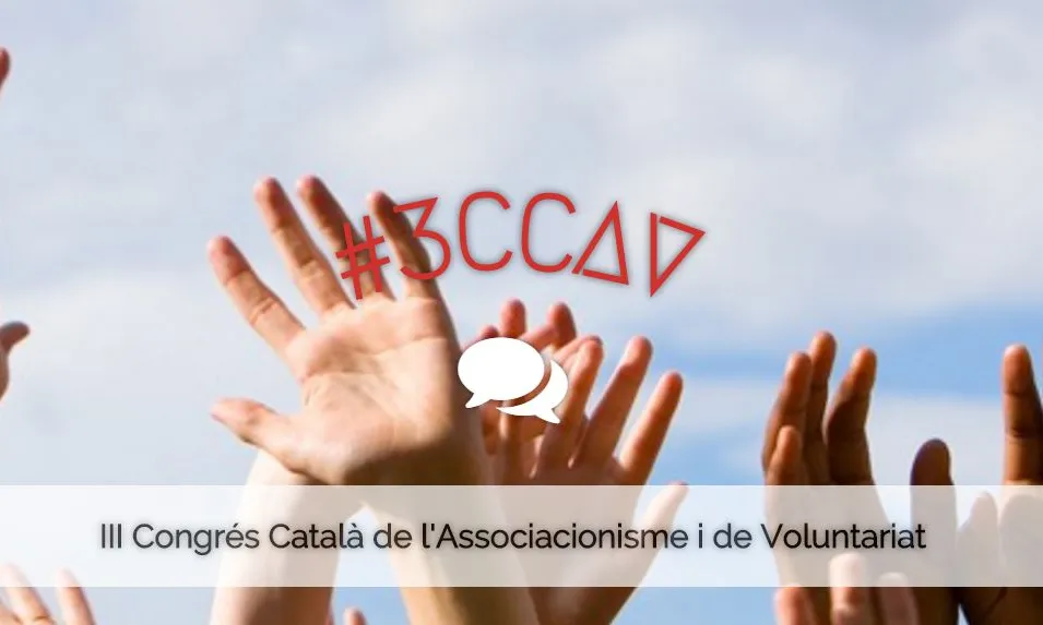 Web del III Congrés Català de l'Associacionisme i el Voluntariat.