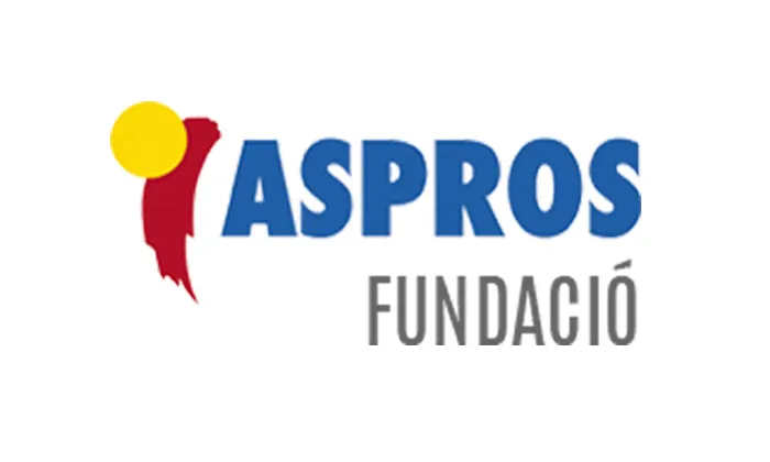 Logo de la Fundació Aspros. Font: aspros.cat