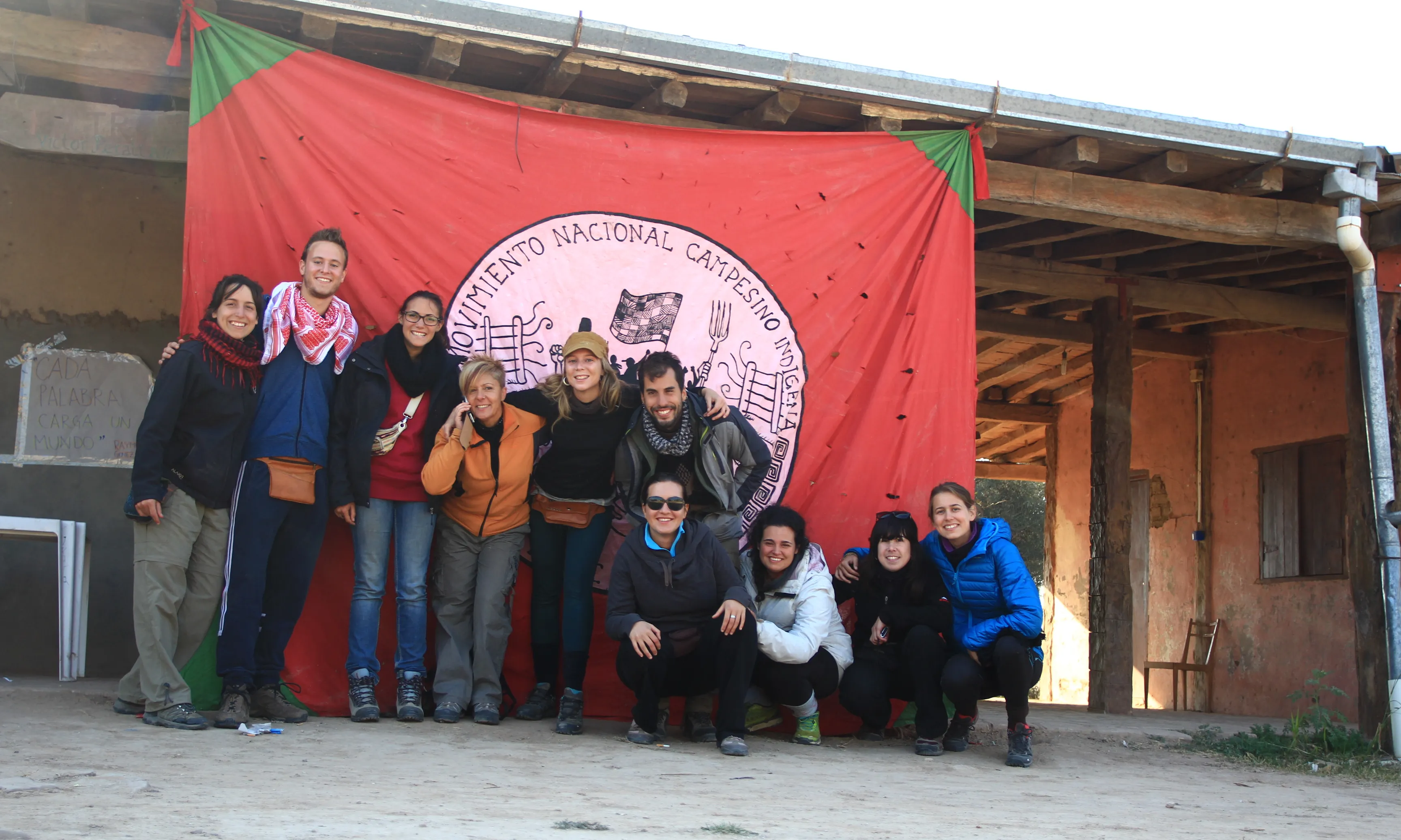 Grup de voluntaris i voluntàries a l'Argentina (Font: Setem)