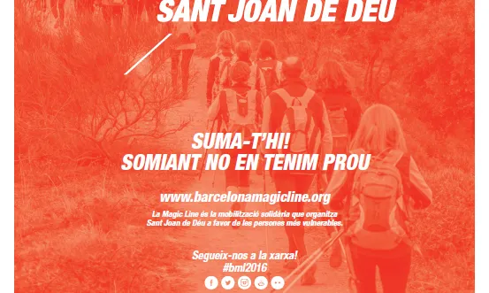 Cartell de la Barcelona Magic Line