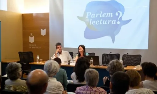 Primer Fòrum per a dinamitzadors de lectura i lectors, organitzat per l'Associació Catalana per al Foment de la Lectura.