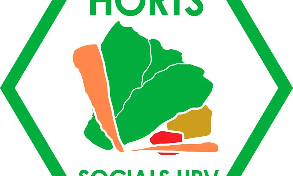 Logotip dels "Horts Socials URV"