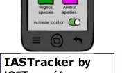 Aplicació pel mòbil dóna accés al  geoportal (imatge:iastracker)