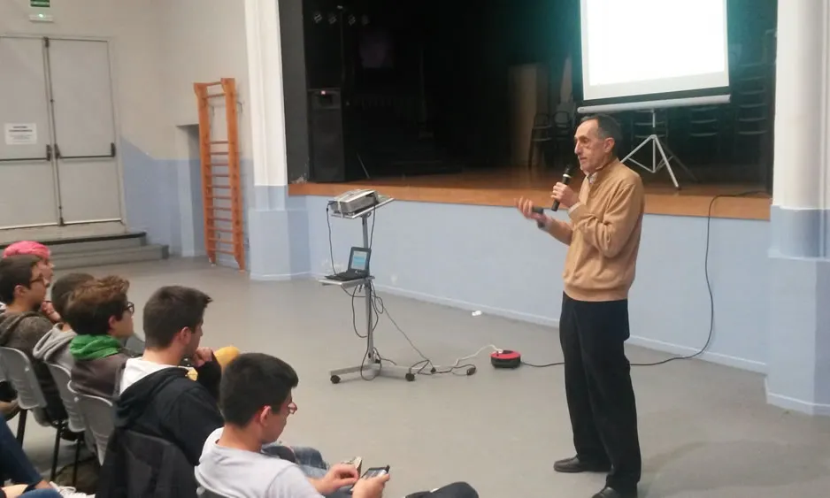 Xerrada sobre biotecnologia a l'Institut Gabriel Ferrater i Soler
