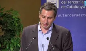 Imatge de l'Oriol Illa president de la Taula del Tercer Sector. Font: web xarxanet.org