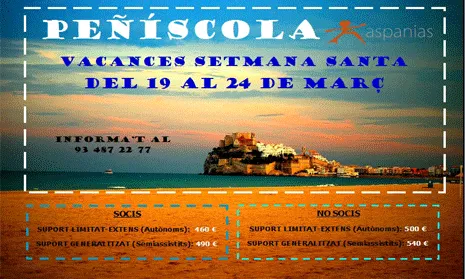 Cartell setmana santa Aspanias