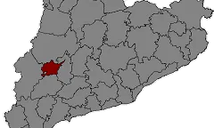 Comarca del Pla d'Urgell. Font: Wikimedia