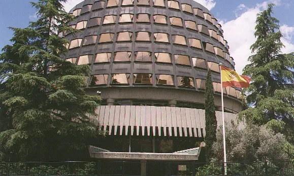 Tribunal Constitucional. Font: web del TC