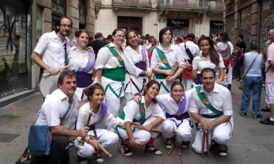 Bastoners del Raval.     Font: Btv.