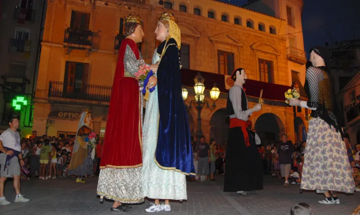 Festa de la Càndia.   Font: Ajuntament de Falset