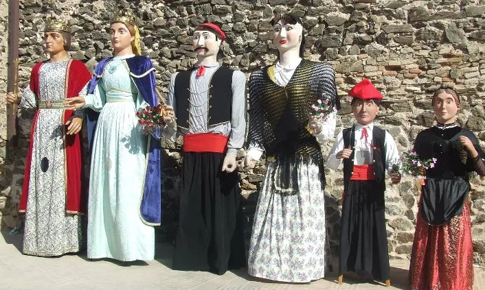 Colla gegantera de Falset.   Font: bibliofalset