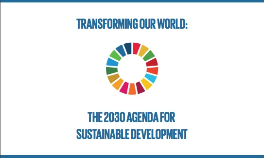 Portada de l’Agenda de 2030 per al Desenvolupament Sostenible