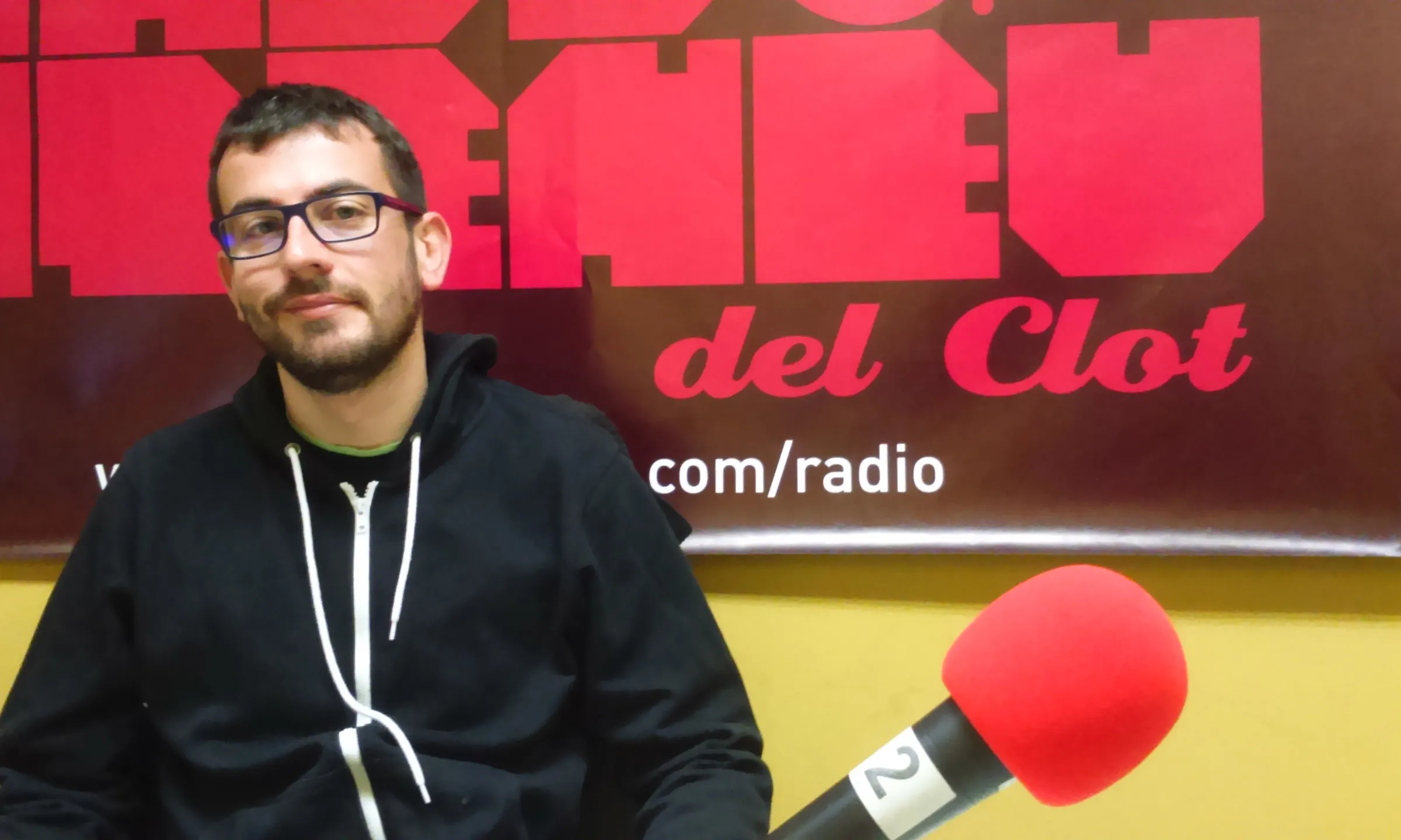 Dani Celma, membre d'Unitat Contra el Feixisme i el Racisme, Barcelona (imatge: FAC)