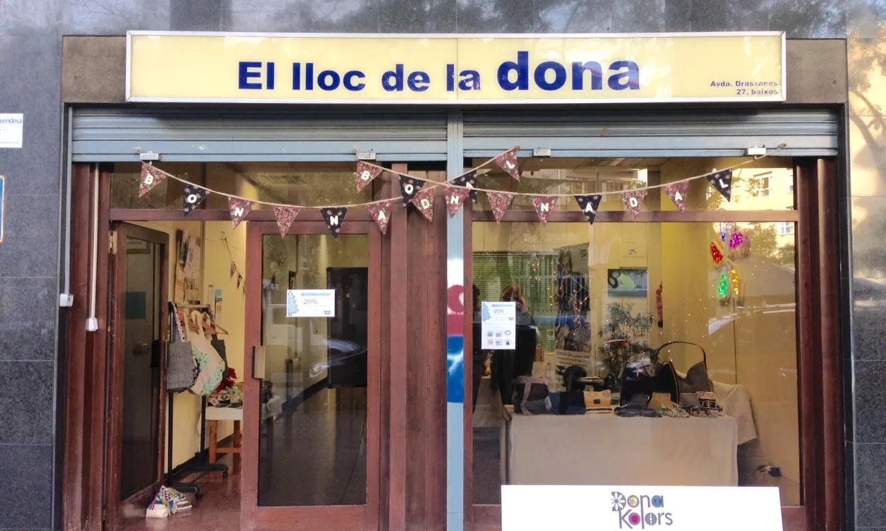 Local del projecte Dona Kolors. Font: Dona Kolors