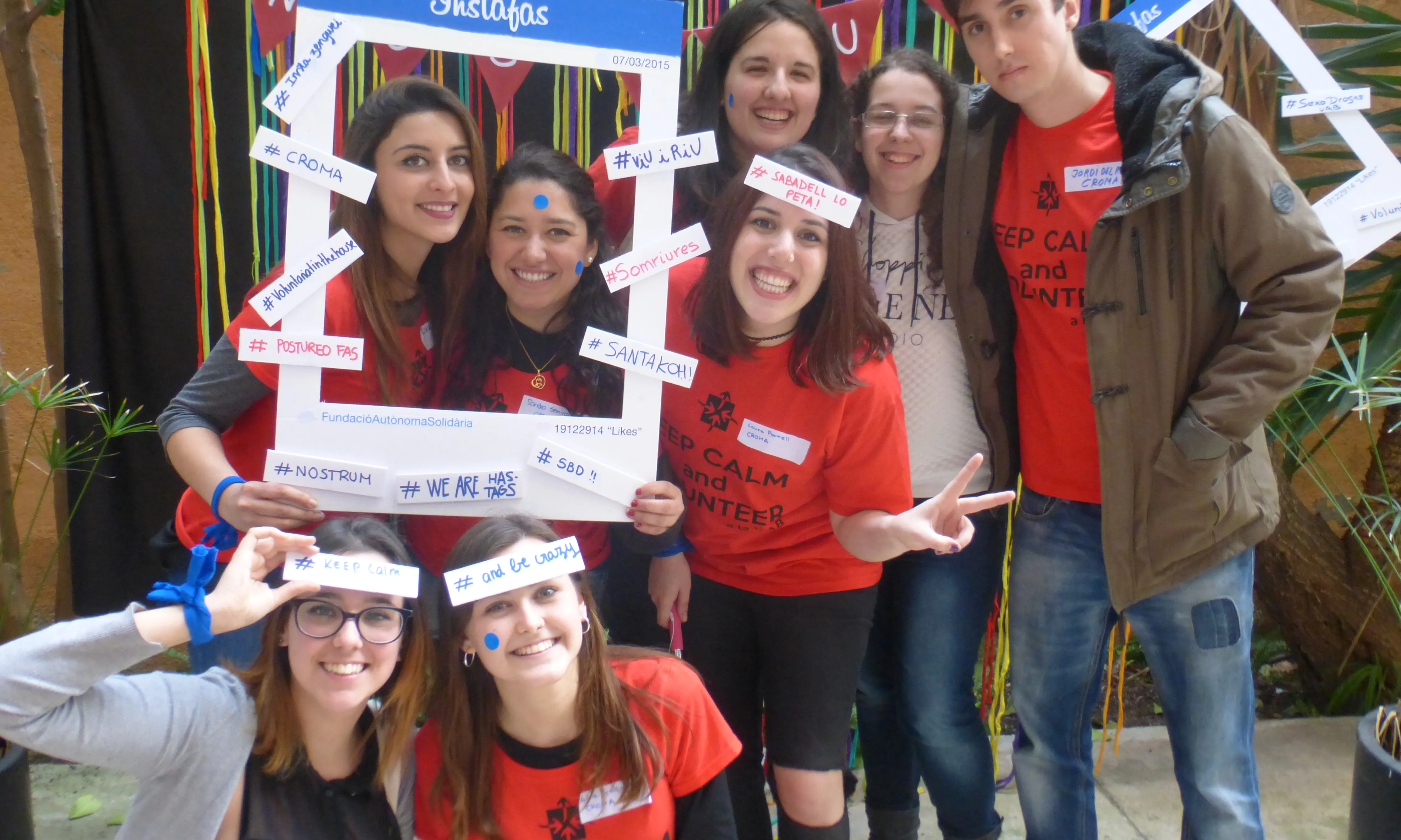 Voluntàries de la FAS a la trobada formativa "Nostrum" que se celebra dues vegades al curs (Font: FAS)