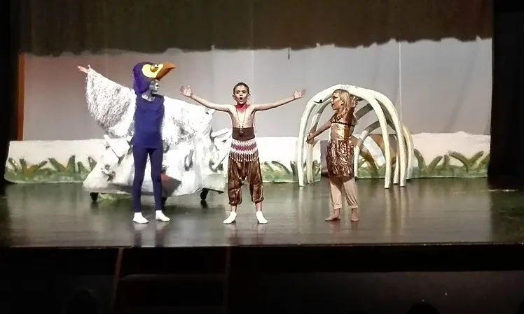 Obra de teatre benèfica. Font: Associació Sant Jeroni de Moragas