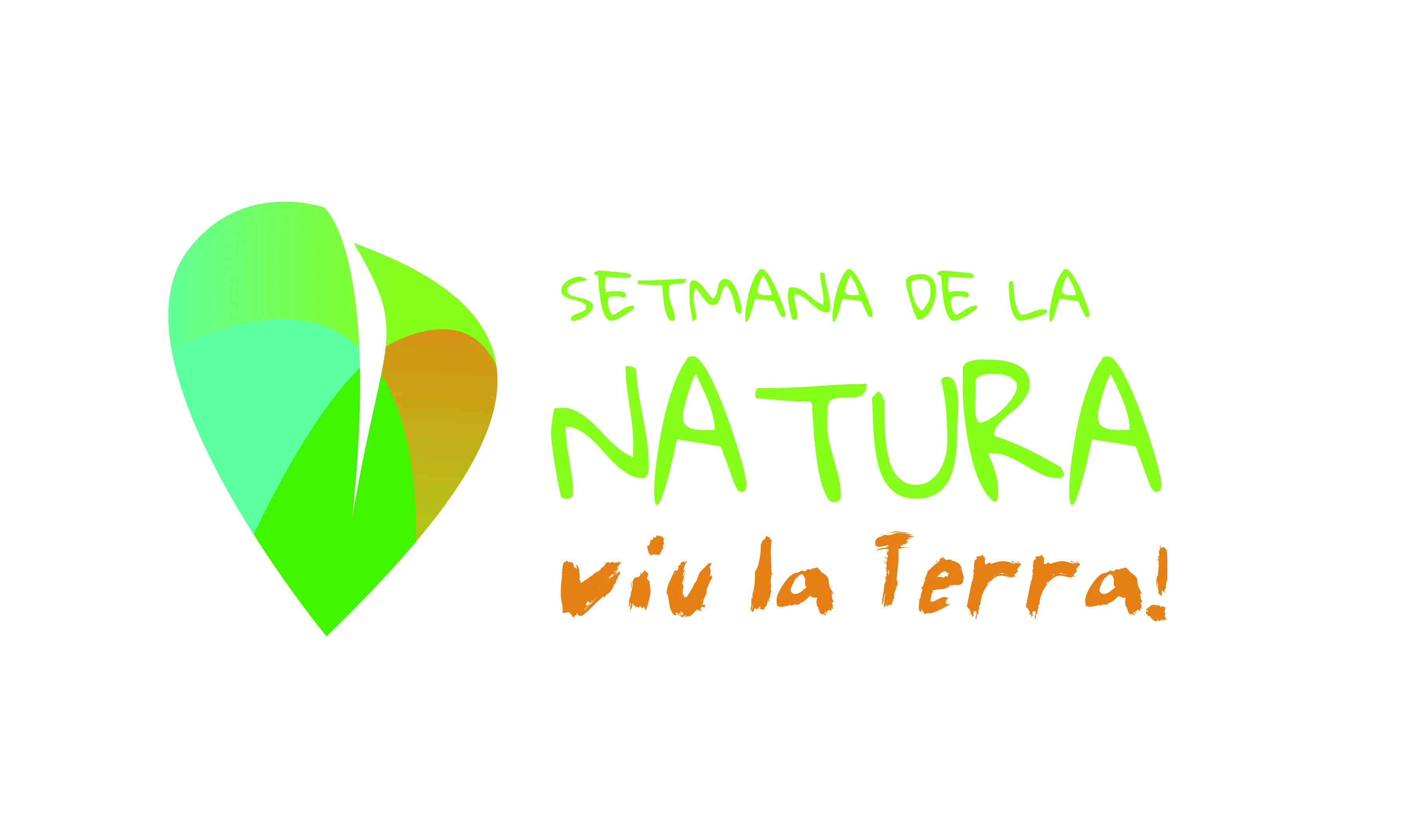 Logo de la Setmana de la Natura, viu la Terra! (imatge:setmananatura.cat)