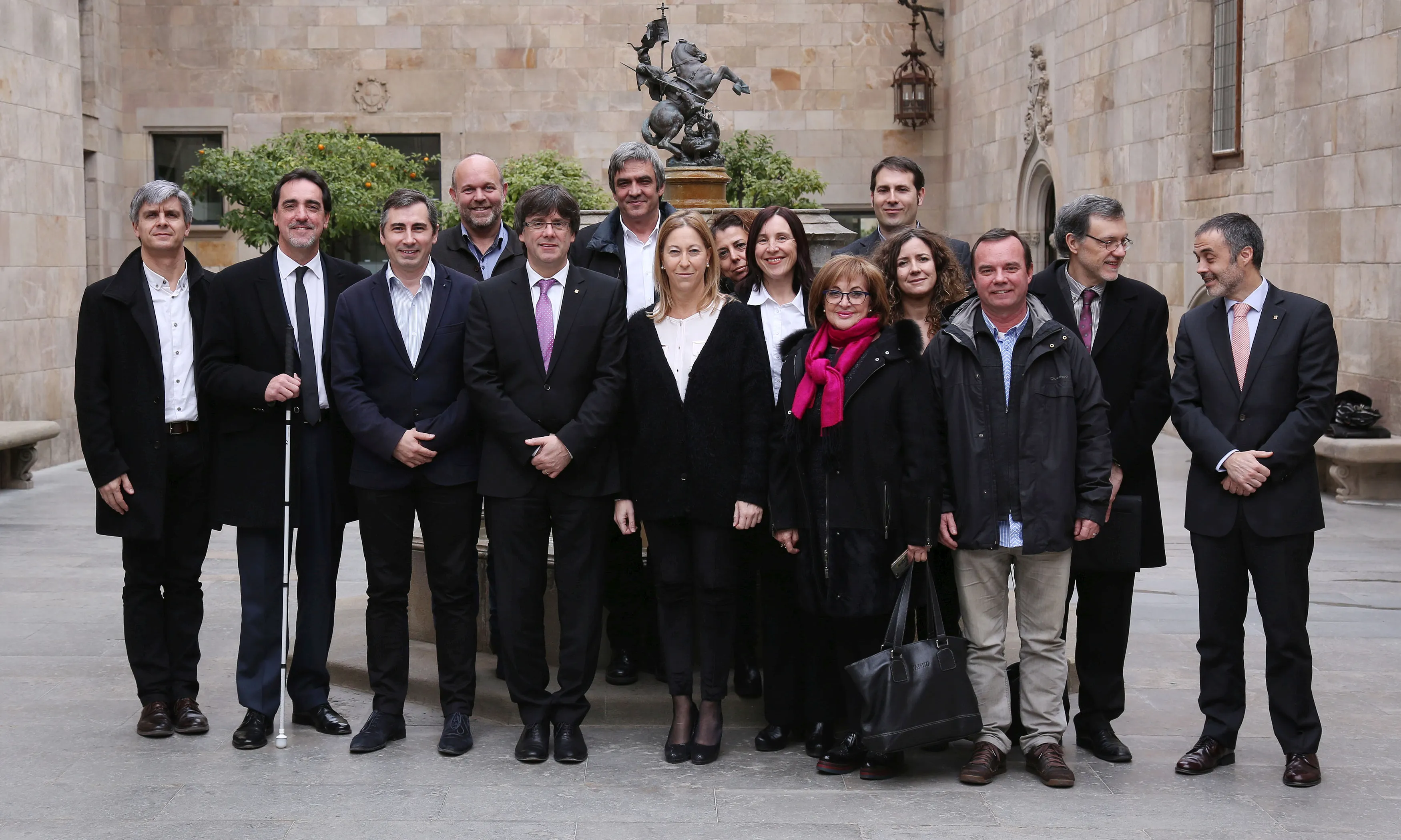 Reunió Taula del Tercer Sector amb la Generalitat. Font: Taula del Tercer Sector 