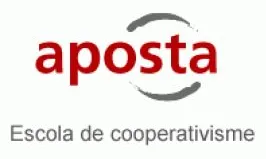 Logo de L'escola Empresarial Cooperativa Aposta.