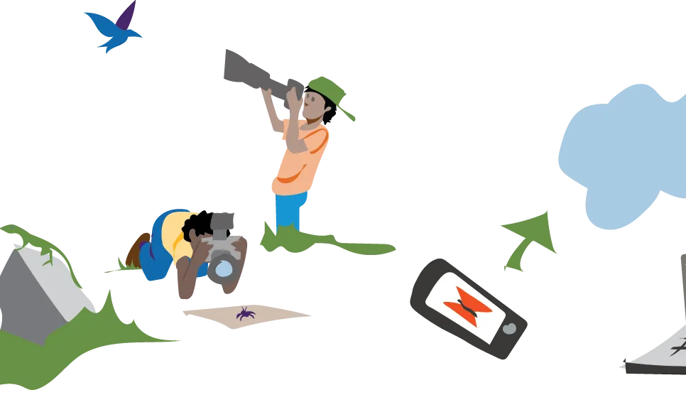 i-Naturalist app per explorar i compartir les observacions del món natural (imatge:inaturalist.org)