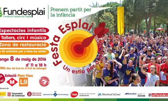 Imatge cartell Festa Esplai 2016. Font: Fundesplai 