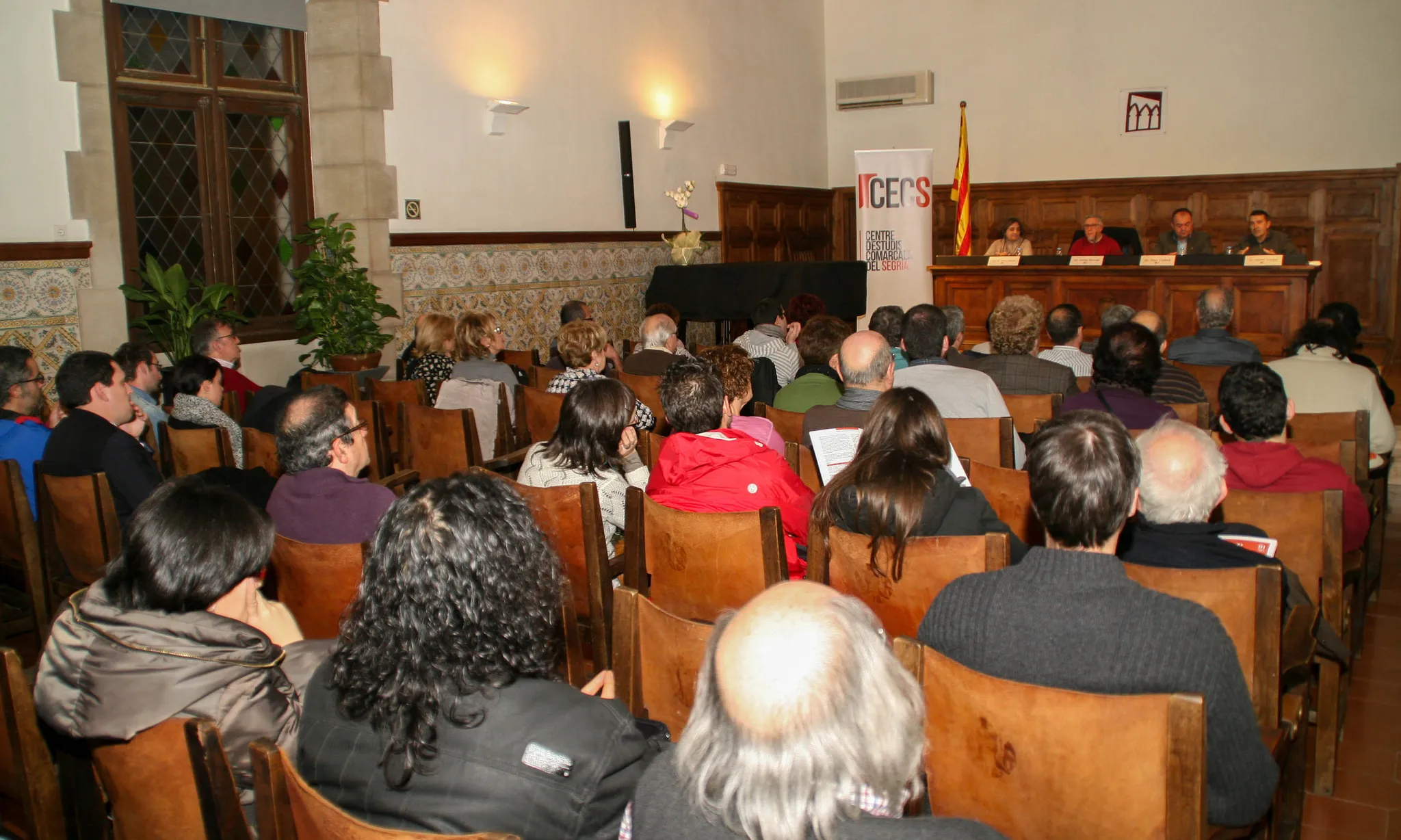 Acte de presentació del primer número de la revista Shikar