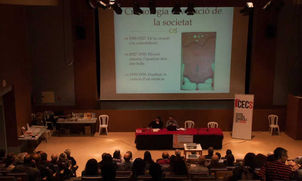 III jornades "El Segrià a Estudi" celebrades a Artesa de Lleida al novembre de 2015