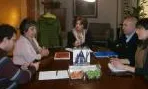 Membres del CECS reunits amb el Consell Comarcal del Segrià