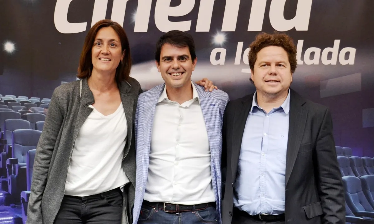 Presentació oficial del Cinema a l'Ateneu Igualadí.