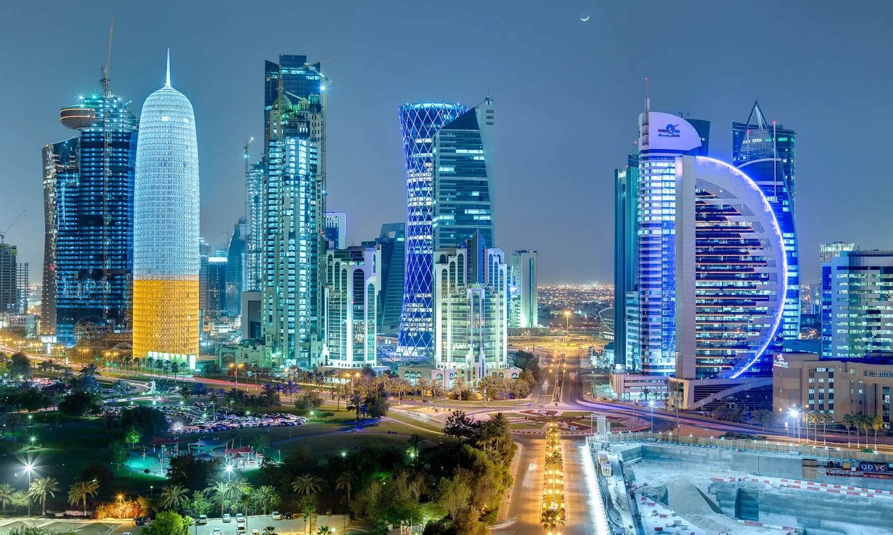 Doha, a Qatar. Font: Wikimedia