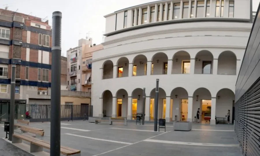 L'Espai Jove Fontana, al barri de Gràcia