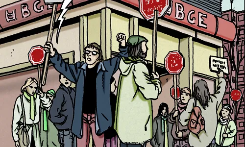 "Los bárbaros han llegado", d'Antonio Plou