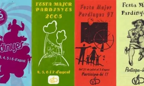 Algunes imatges relacionades amb festes majors de Pardines