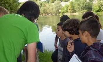 Treballant amb les escoles en el marc del Projecte Rius
