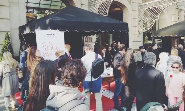 Parada Sant Jordi 2015 (Font: Twitter @fundacioires)