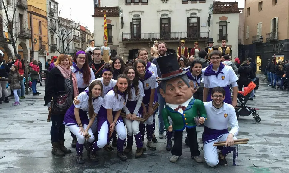 A La Selva hi ha 16 colles geganteres i els bastoners de les Guilleries (imatge: Bastoners de les Guilleries)