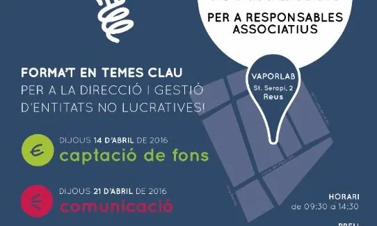 Els Tastets Formatius coorganitzats per Causes i la Fundació Pere Tarrés.