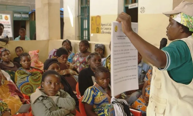 "Temps d'Écoute" (2016), la República Democràtica del Congo es considera un dels pitjors llocs del món on néixer dona.
