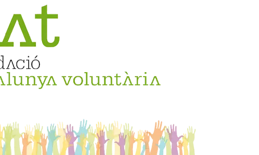 Logo de la Fundació Catalunya Voluntària. Font: FCS